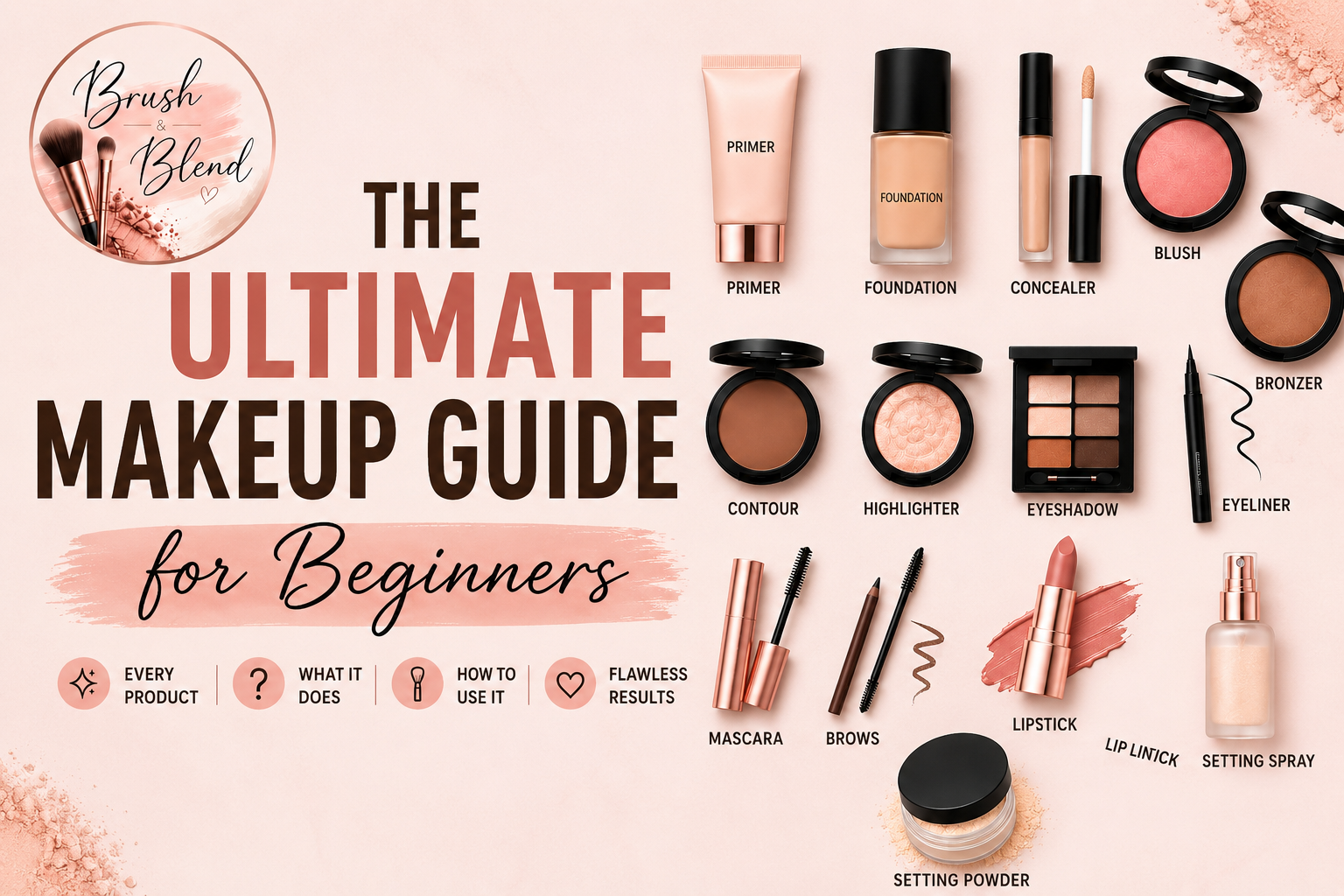 The Ultimate Makeup Guide: Every Makeup Product Explained for Beginners