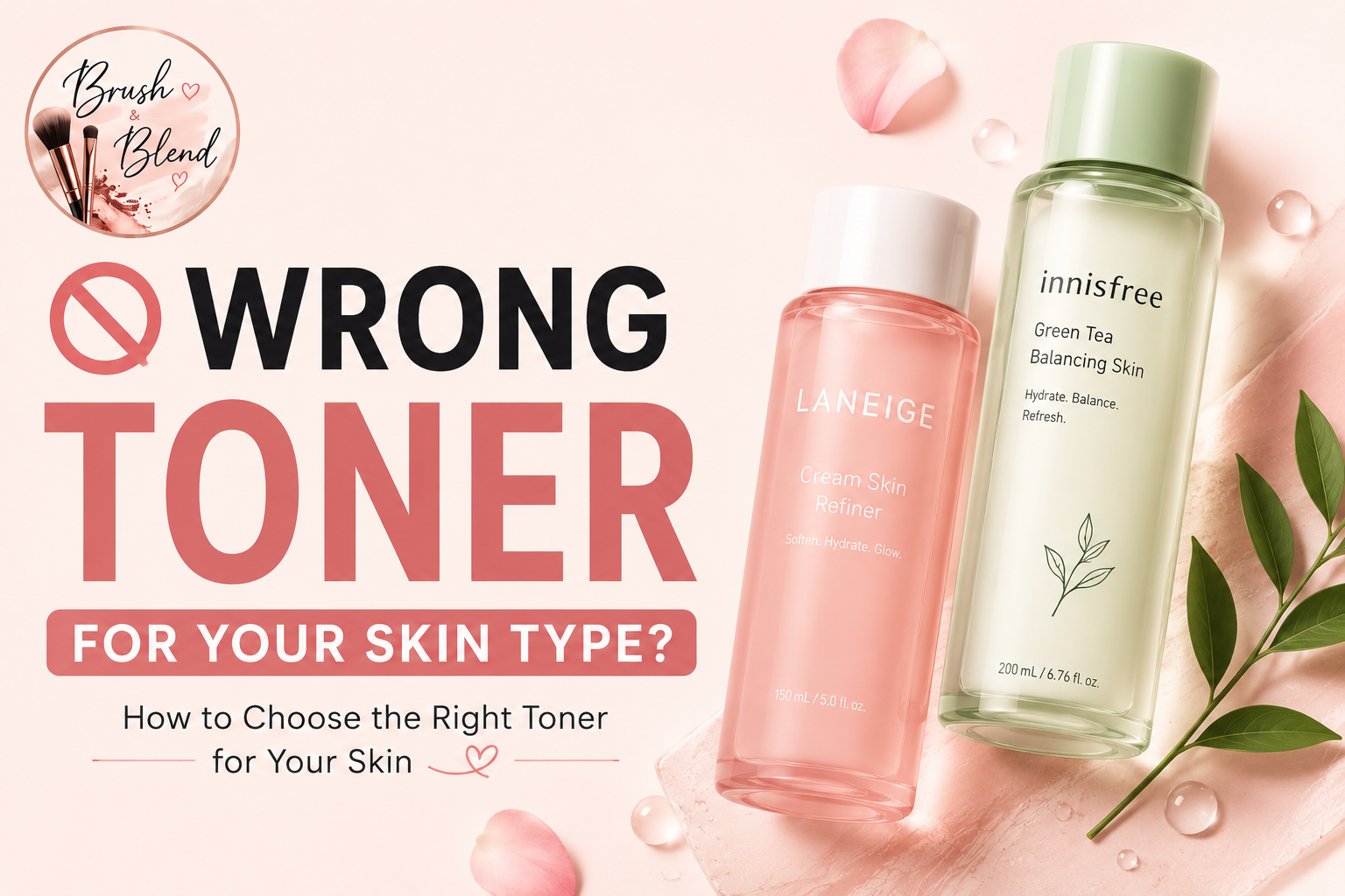 Wrong Toner for Your Skin Type: Find the Best Toner for Healthy Skin